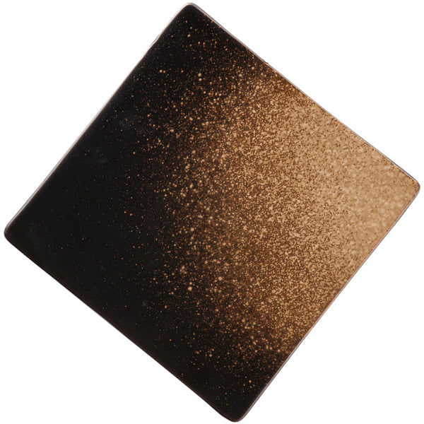 Square Plate Colored Glaze Plate Dish Barbecue Ceramic Plate