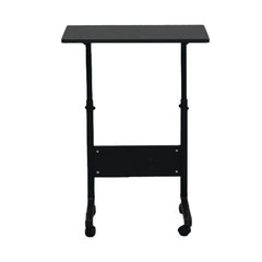 Movable Multi-purpose Side Tables, Computer Desk-black