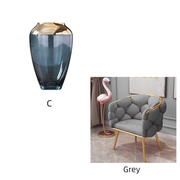 Living Room TV Cabinet Dining Room Simple Light Luxury Glass Vase