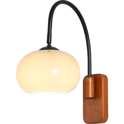 Bedside Wall Lamp Creative Retro Glass Wall LED Lamp