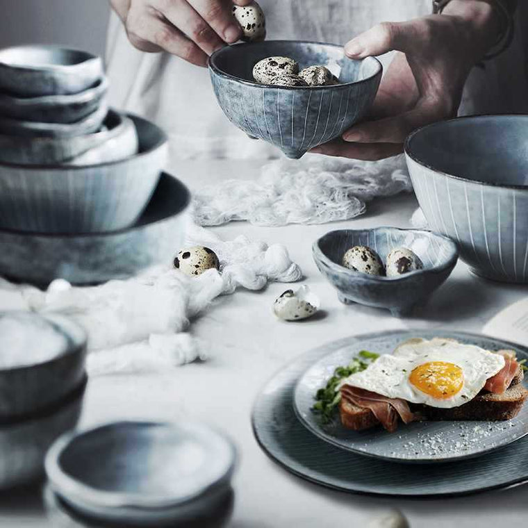 Japanese ceramic dish plate household light luxury