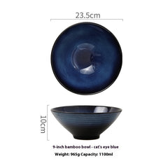 bowl tableware Retro Salad Bowl Personality Tableware