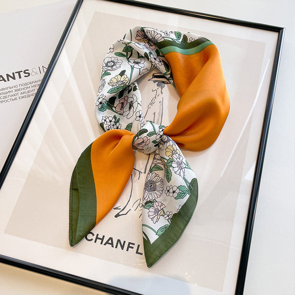 Small Square Silk Scarf