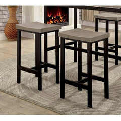 Sturdy Metal PVC Plastic Top Dining Room Furniture