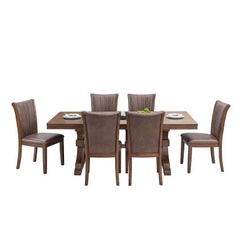 Mid Century Modern Wooden Table For Dining Room