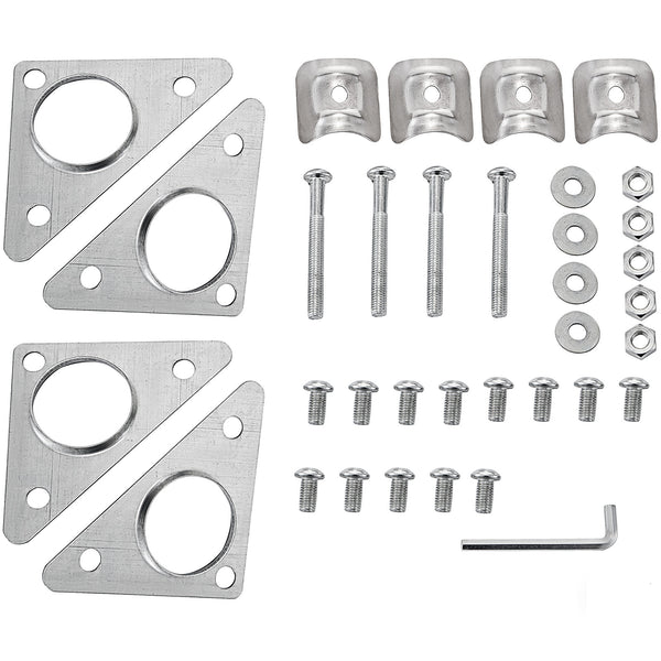 VEVOR Stainless Steel  Commercial Food Prep Worktable With Casters