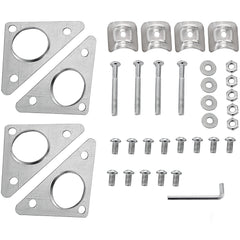 VEVOR Stainless Steel  Commercial Food Prep Worktable With Casters