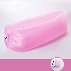 Camping Air Folding Lunch Break Net Celebrity Inflatable Mattress Lazy Sofa Recliner Single Portable Outdoor