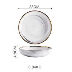 Porcelain Marble Design Tableware