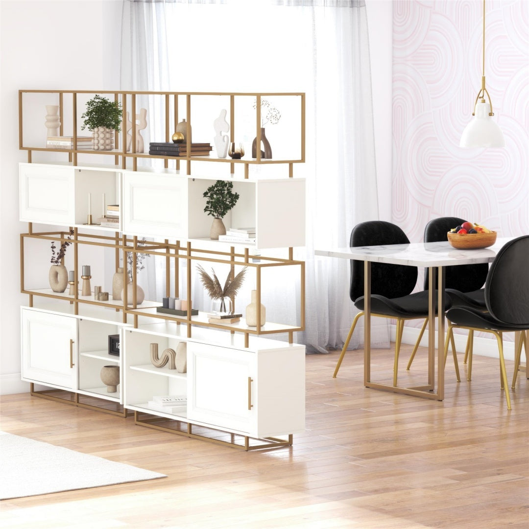 Goldie Modern Bookcase Room Divider