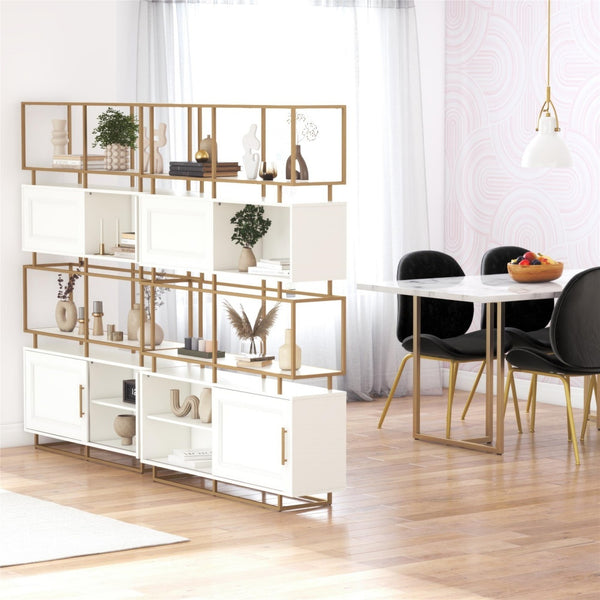 Goldie Modern Bookcase Room Divider