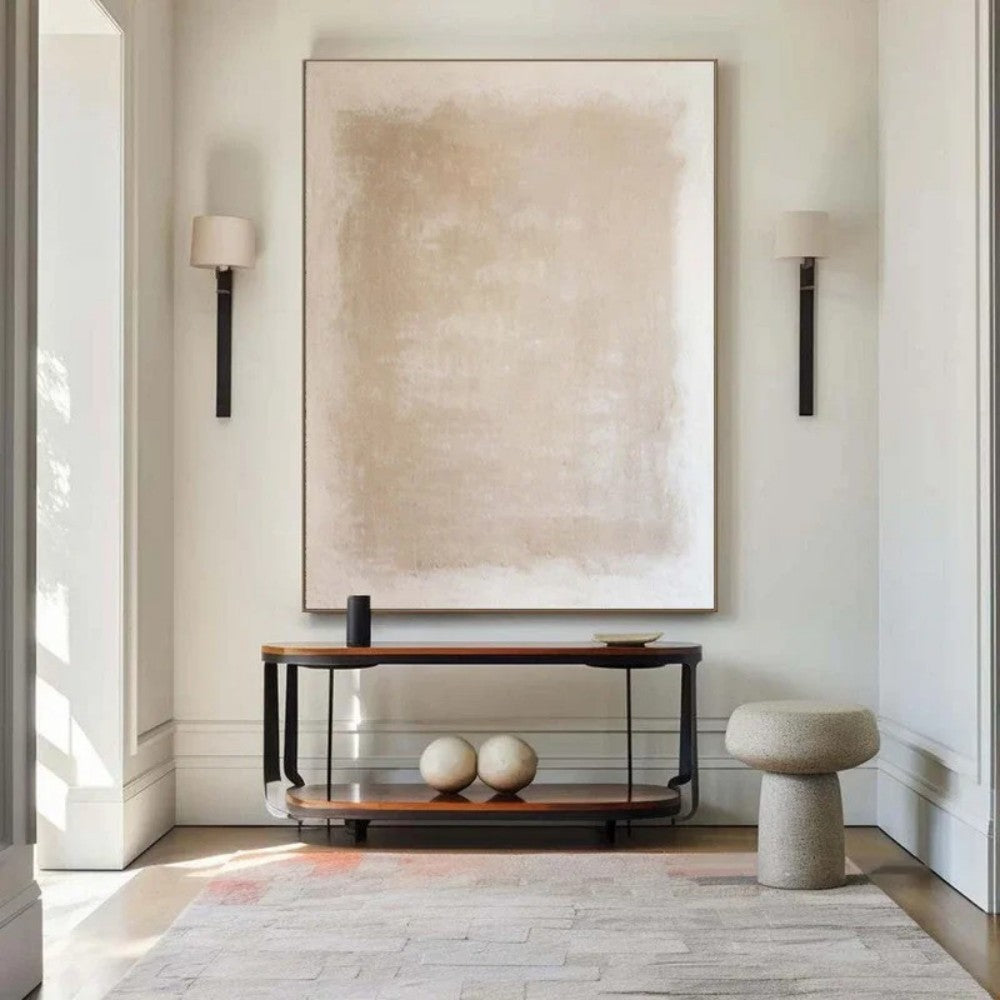 Handmade Oil Painting Canvas Wall Art Decoration Modern Abstract Wabi-Sabi Style Minimalist For Home Decor Rolled Frameless Unstretched Painting