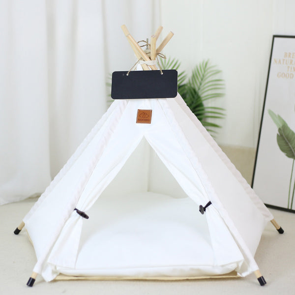 Portable Pet Teepee Tent for Dog & Cat