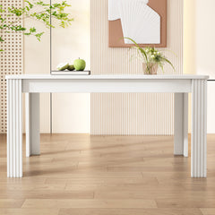 Wood Rectangular Dining Room Table