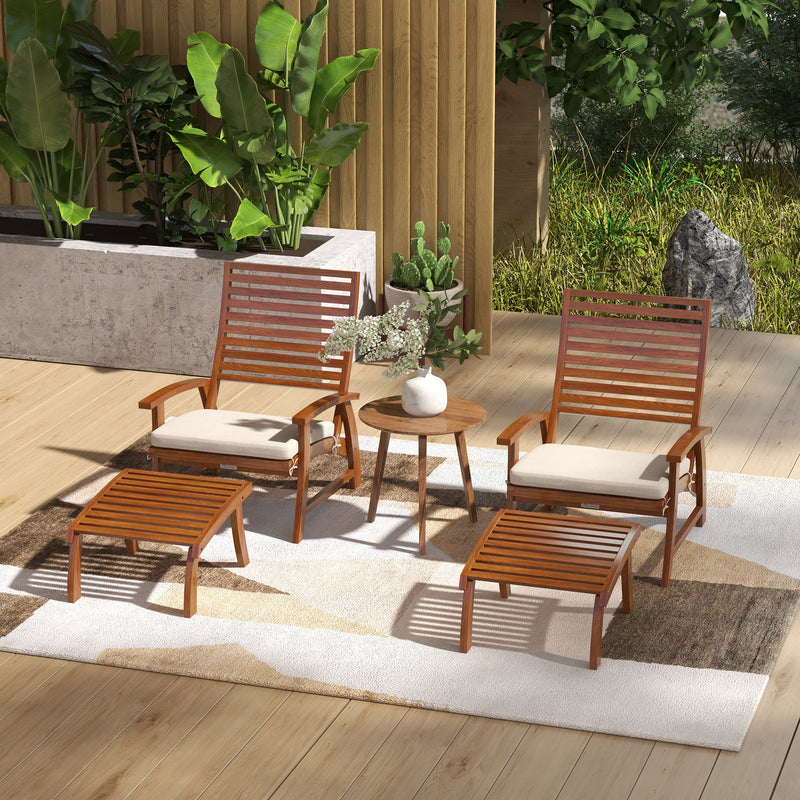 4 Piece Patio Furniture Set