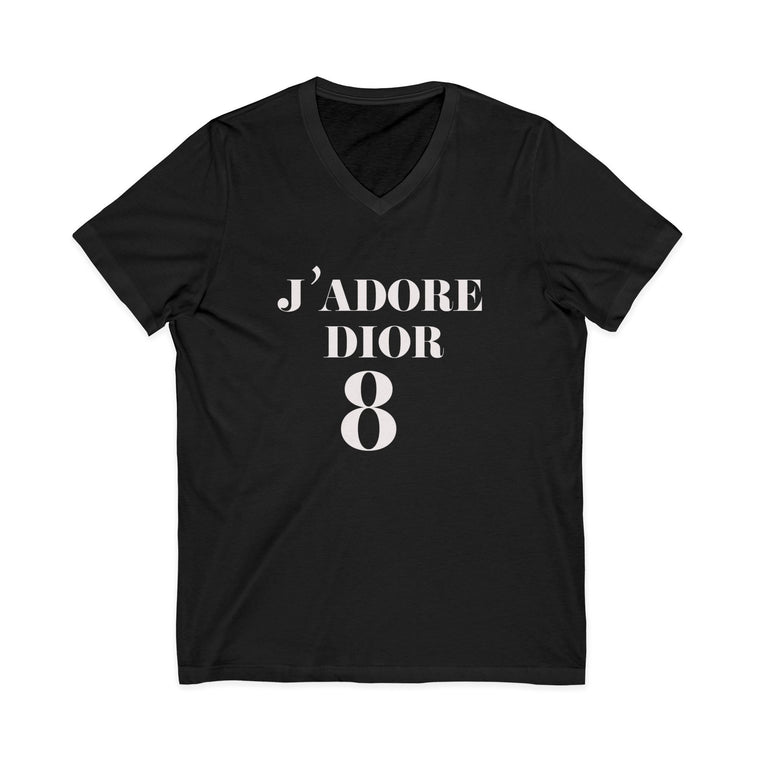 J'Adore Dior 8 V-Neck Tee