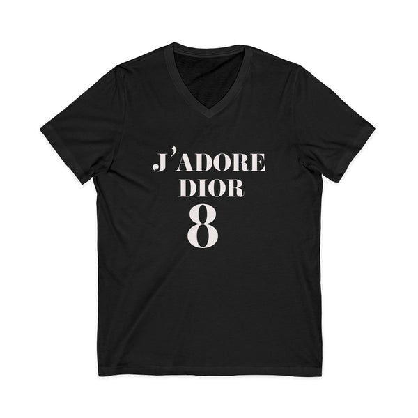 J'Adore Dior 8 V-Neck Tee