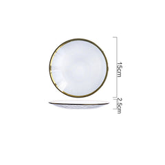 Japanese style Phnom Penh Glass Plate