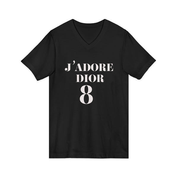 J'Adore Dior 8 V-Neck Tee