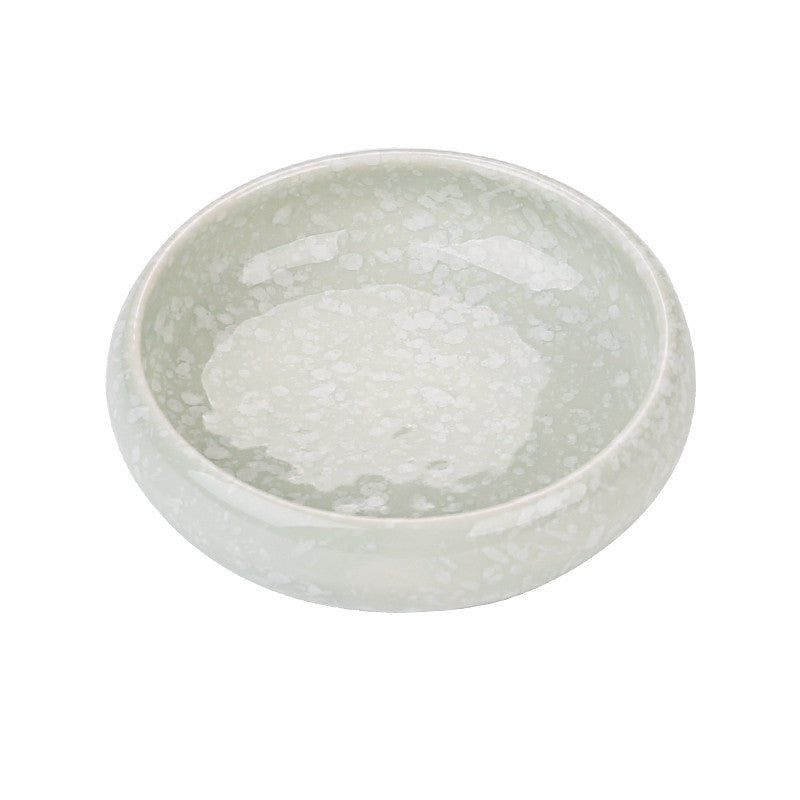 Ceramic Japanese Round Snack Plate