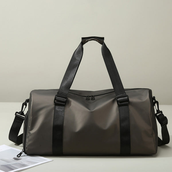 Simple Solid Color Travel Large Capacity Swimming Gym Bag