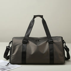 Simple Solid Color Travel Large Capacity Swimming Gym Bag