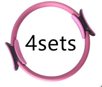 Fitness Pilates Yoga Ring Dual Exercise Home Gym Workout Sports Body Resistance