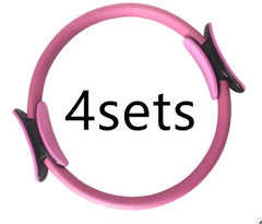 Fitness Pilates Yoga Ring Dual Exercise Home Gym Workout Sports Body Resistance