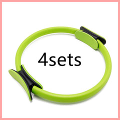 Fitness Pilates Yoga Ring Dual Exercise Home Gym Workout Sports Body Resistance