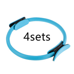 Fitness Pilates Yoga Ring Dual Exercise Home Gym Workout Sports Body Resistance