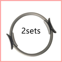 Fitness Pilates Yoga Ring Dual Exercise Home Gym Workout Sports Body Resistance
