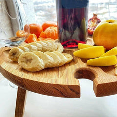 Gourmet Portable Charcuterie, Fruit & Dessert Picnic Table