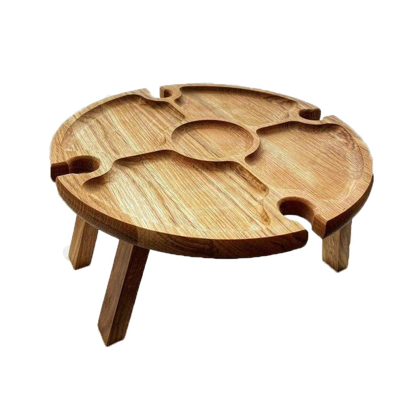 Gourmet Portable Charcuterie, Fruit & Dessert Picnic Table