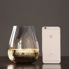 Honeycomb Glass Vase Transparent