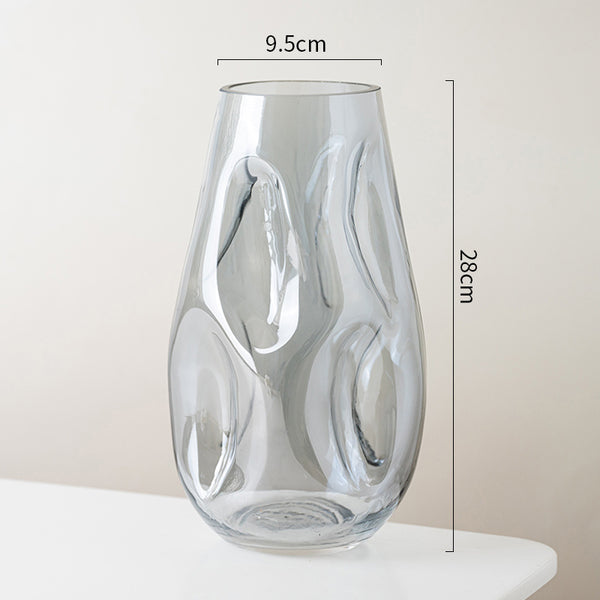 Luxury Style Golden Irregular Vase