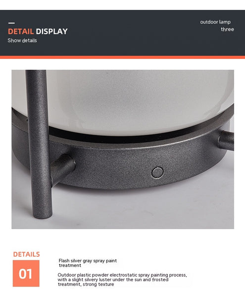 Solar Garden Lamp Outdoor Portable Atmosphere