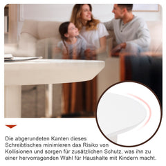 White Wooden Painted Coffee Table