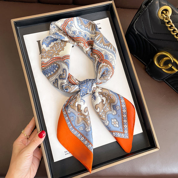 Small Square Silk Scarf