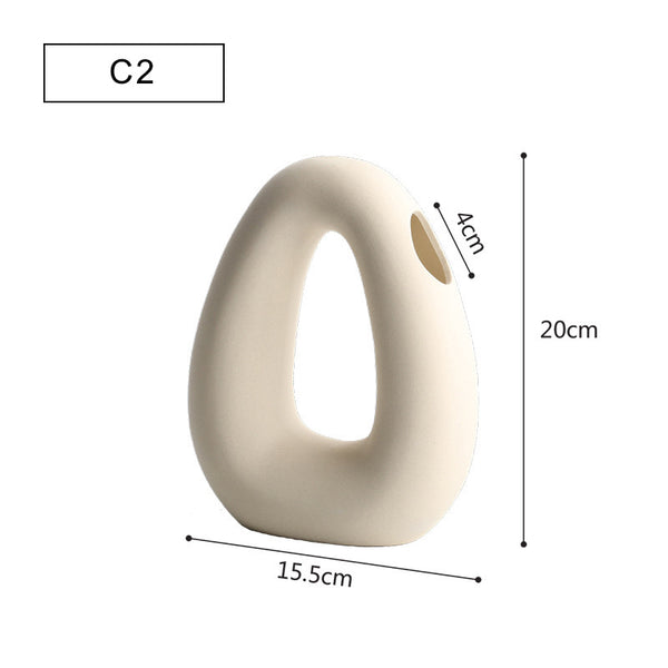 Modern Minimalist Ceramic Vase