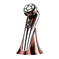 Vibrating Hot-and-cold Therapy Red Light RF Water Infusion Microcurrent Facial Lifting Beauty Device