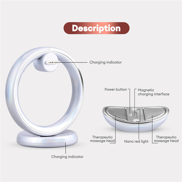 Household Vibration Heating Chest Beauty Device
