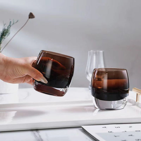 Modern Light Luxury Glass Wine Decanter Cold Water Bottle Decoration Living Room Coffee Table