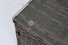 Patio Furniture, Outdoor Furniture, Seasonal PE Wicker Furniture, 5 Set Wicker Furniture With Temper