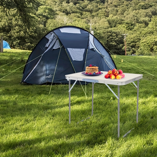 Aluminum Portable Folding Camping Table With Handle