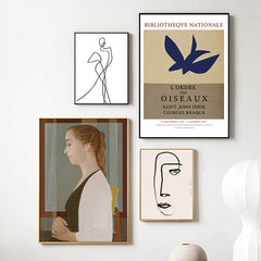 Maiden Renaissance Art Home Decoration