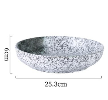 Japanese Ceramic Deep Plate Bowl