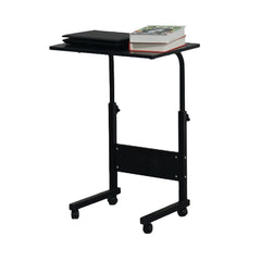 Movable Multi-purpose Side Tables, Computer Desk-black