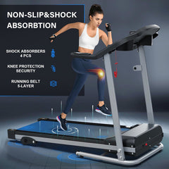 Compact Folding Treadmill For Home