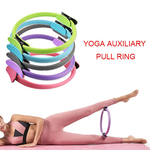 Fitness Pilates Yoga Ring Dual Exercise Home Gym Workout Sports Body Resistance