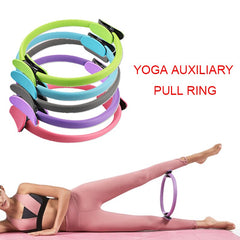Fitness Pilates Yoga Ring Dual Exercise Home Gym Workout Sports Body Resistance